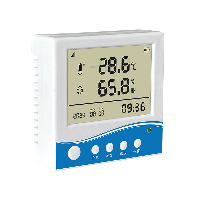 室內空氣溫濕度檢監測儀86型智能傳感器大屏幕數顯電子溫度計電池